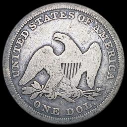 1846-O Seated Liberty Dollar NICELY CIRCULATED NICELY CIRCULATED