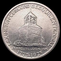 1925 Lexington-Concord Half Dollar UNCIRCULATED UNCIRCULATED