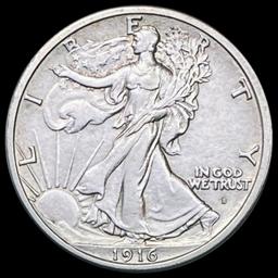 1916-D Walking Liberty Half Dollar UNCIRCULATED UNCIRCULATED