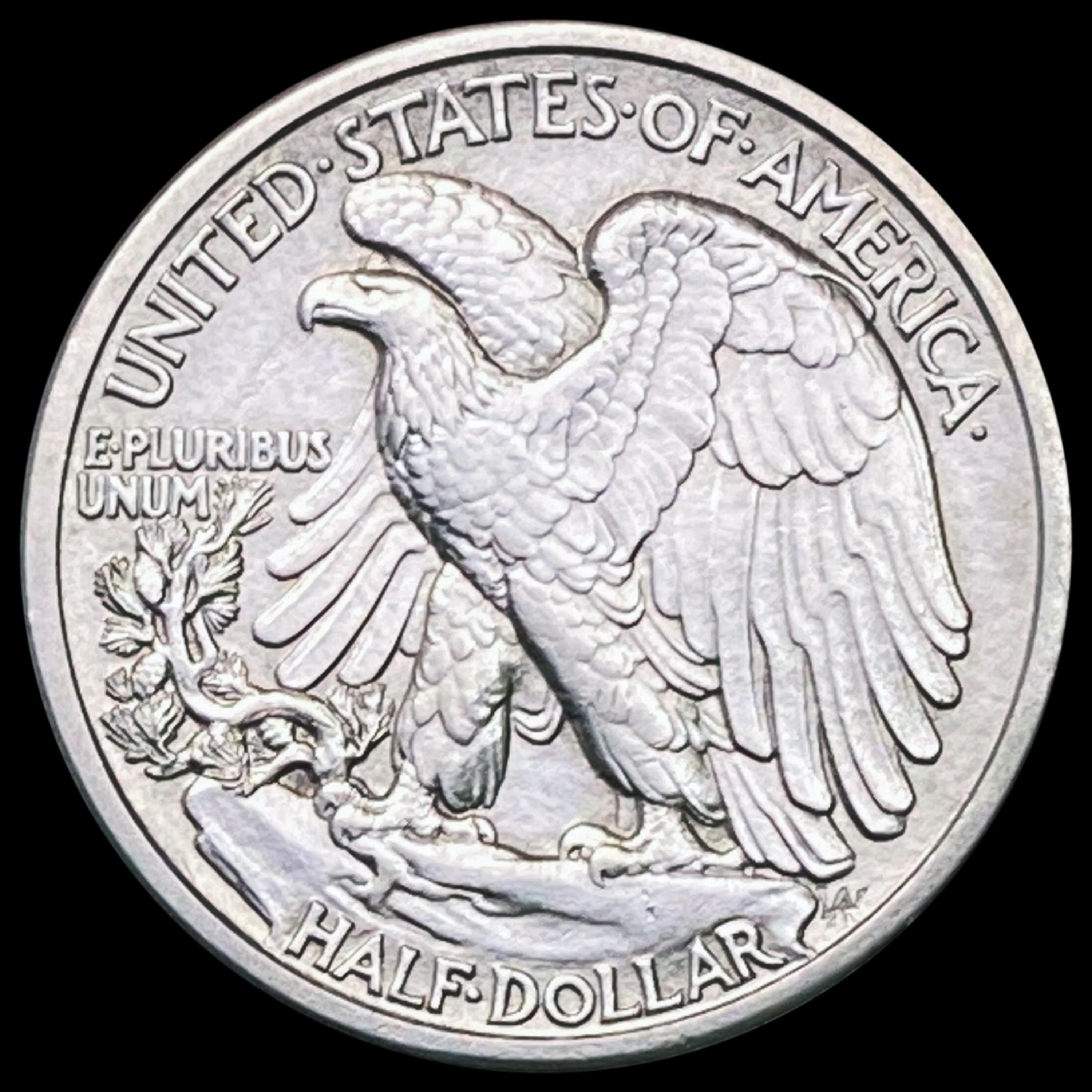 1916-D Walking Liberty Half Dollar UNCIRCULATED UNCIRCULATED