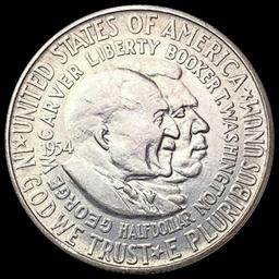 1954-S Washington Carver Half Dollar CLOSELY UNCIRCULATED