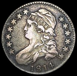1814 Capped Bust Half Dollar NEARLY UNCIRCULATED