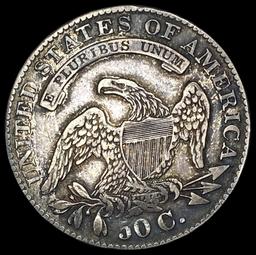 1833 Capped Bust Half Dollar LIGHTLY CIRCULATED