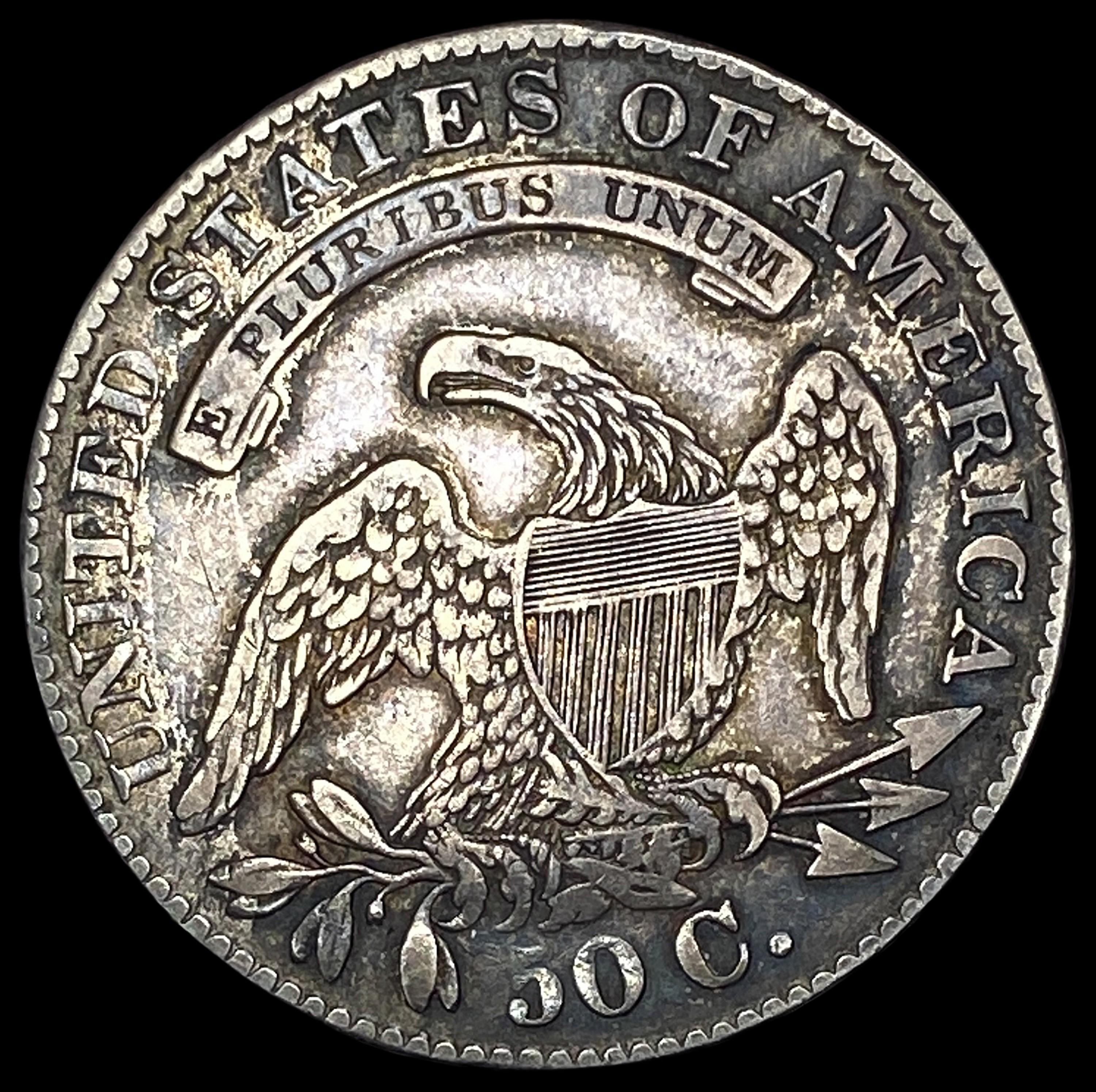 1833 Capped Bust Half Dollar LIGHTLY CIRCULATED