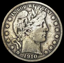 1910 Barber Half Dollar NICELY CIRCULATED