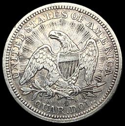 1853 Arrows Seated Liberty Quarter LIGHTLY CIRCULATED