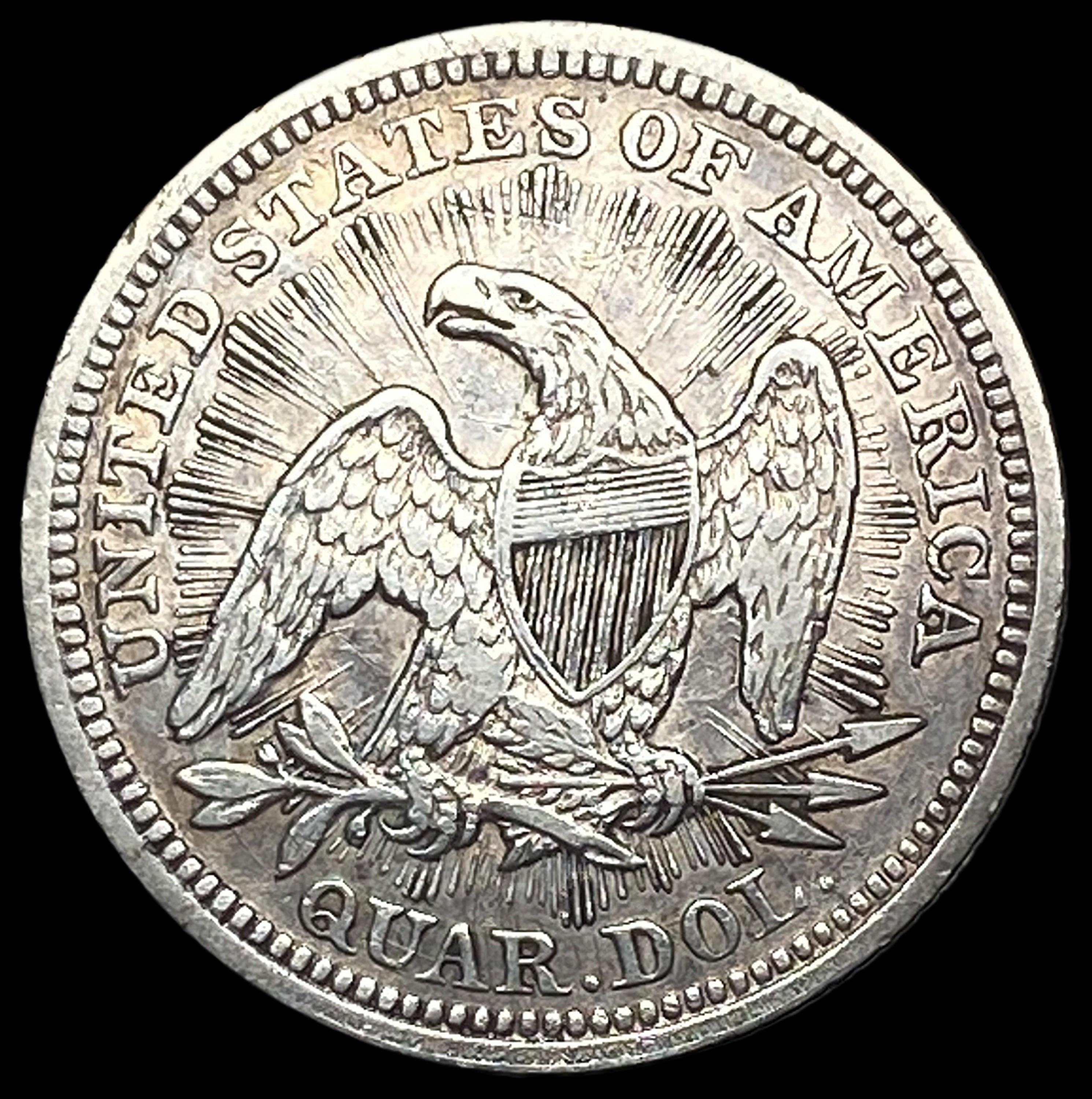 1853 Arrows Seated Liberty Quarter LIGHTLY CIRCULATED