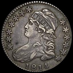 1814 Capped Bust Half Dollar CLOSELY UNCIRCULATED