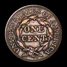 1854 Braided Hair Large Cent UNCIRCULATED