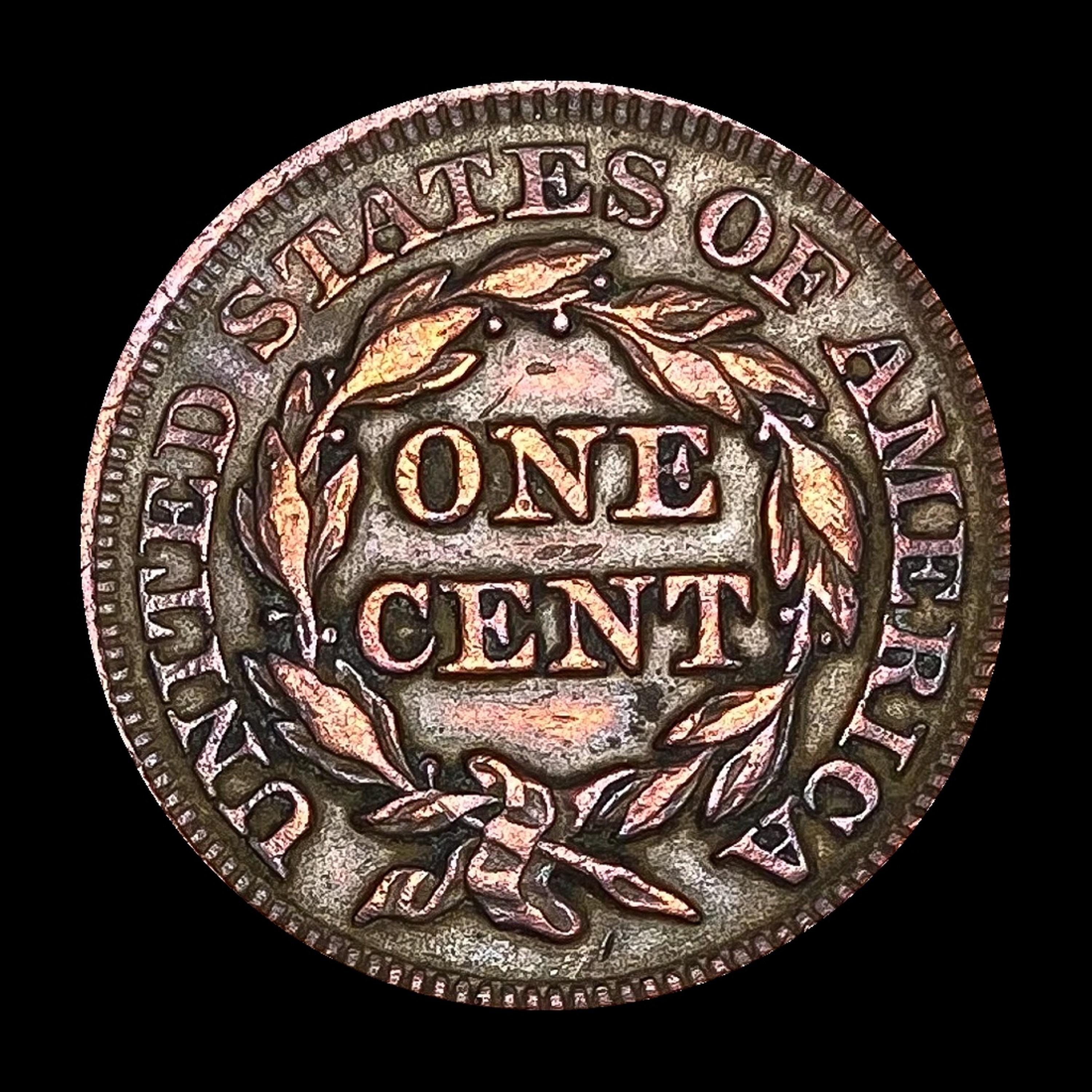 1854 Braided Hair Large Cent UNCIRCULATED