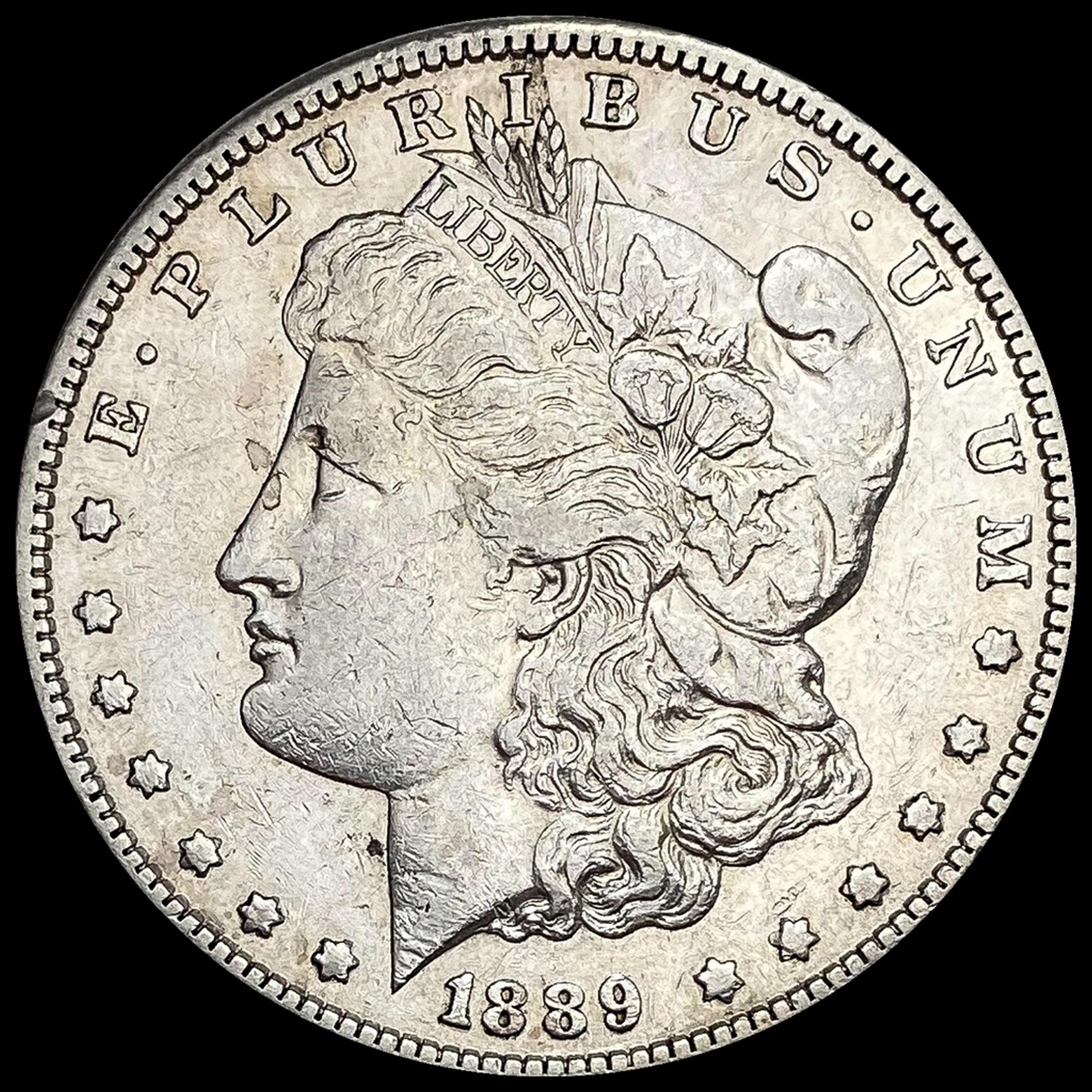 1889 Silver Morgan Dollar LIGHTLY CIRCULATED