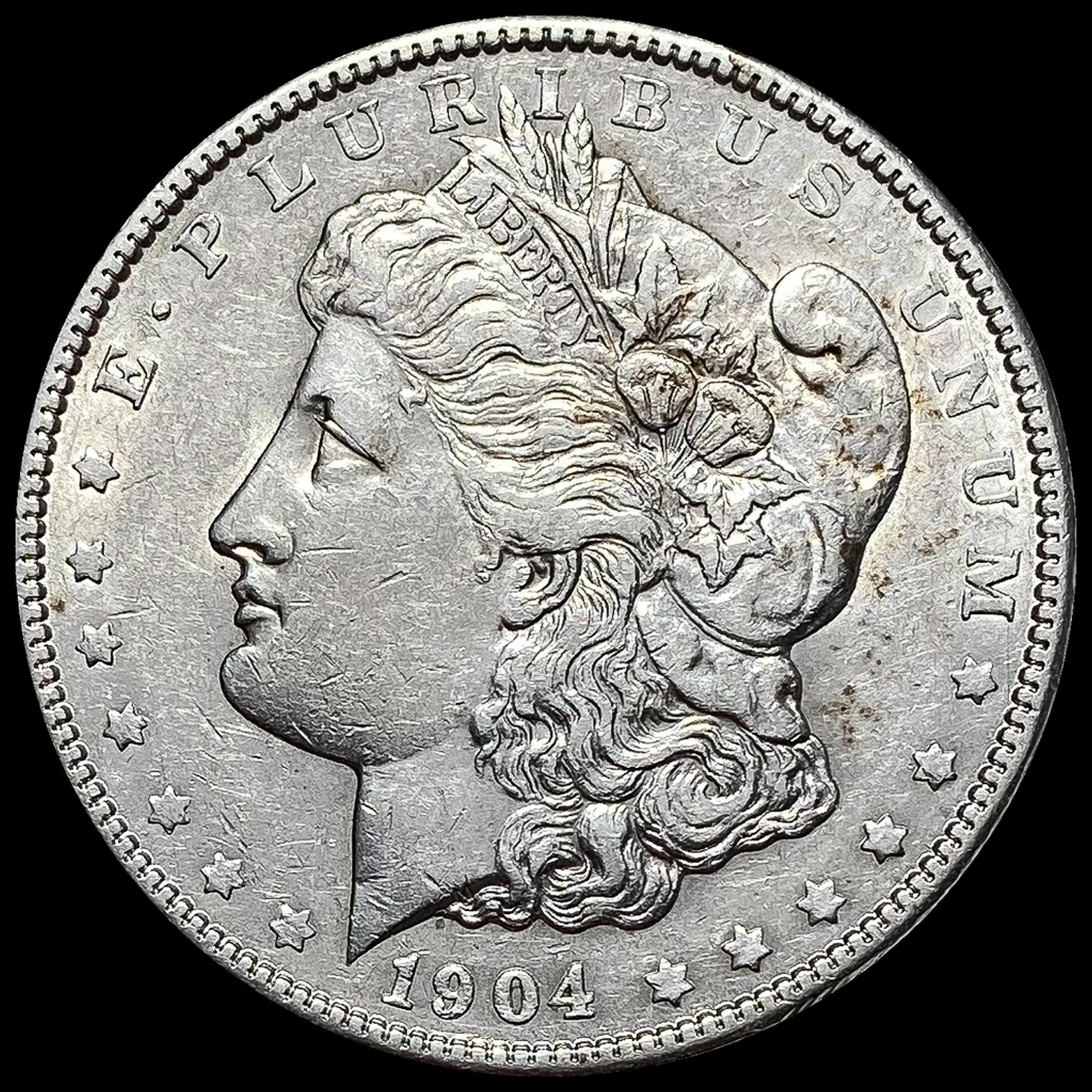 1904-O Silver Morgan Dollar NICELY CIRCULATED