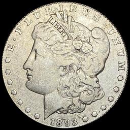 1893 Morgan Silver Dollar NICELY CIRCULATED