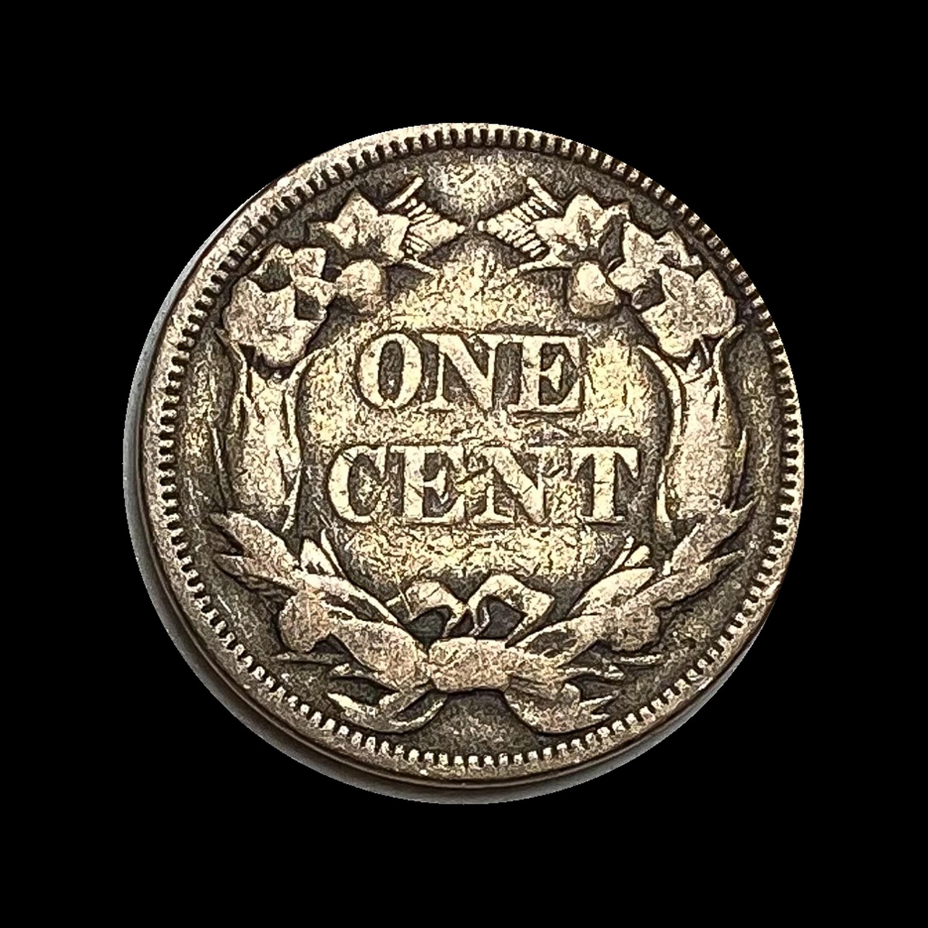 1858 Copper-Nickel Flying Eagle Cent CLOSELY UNCIRCULATED