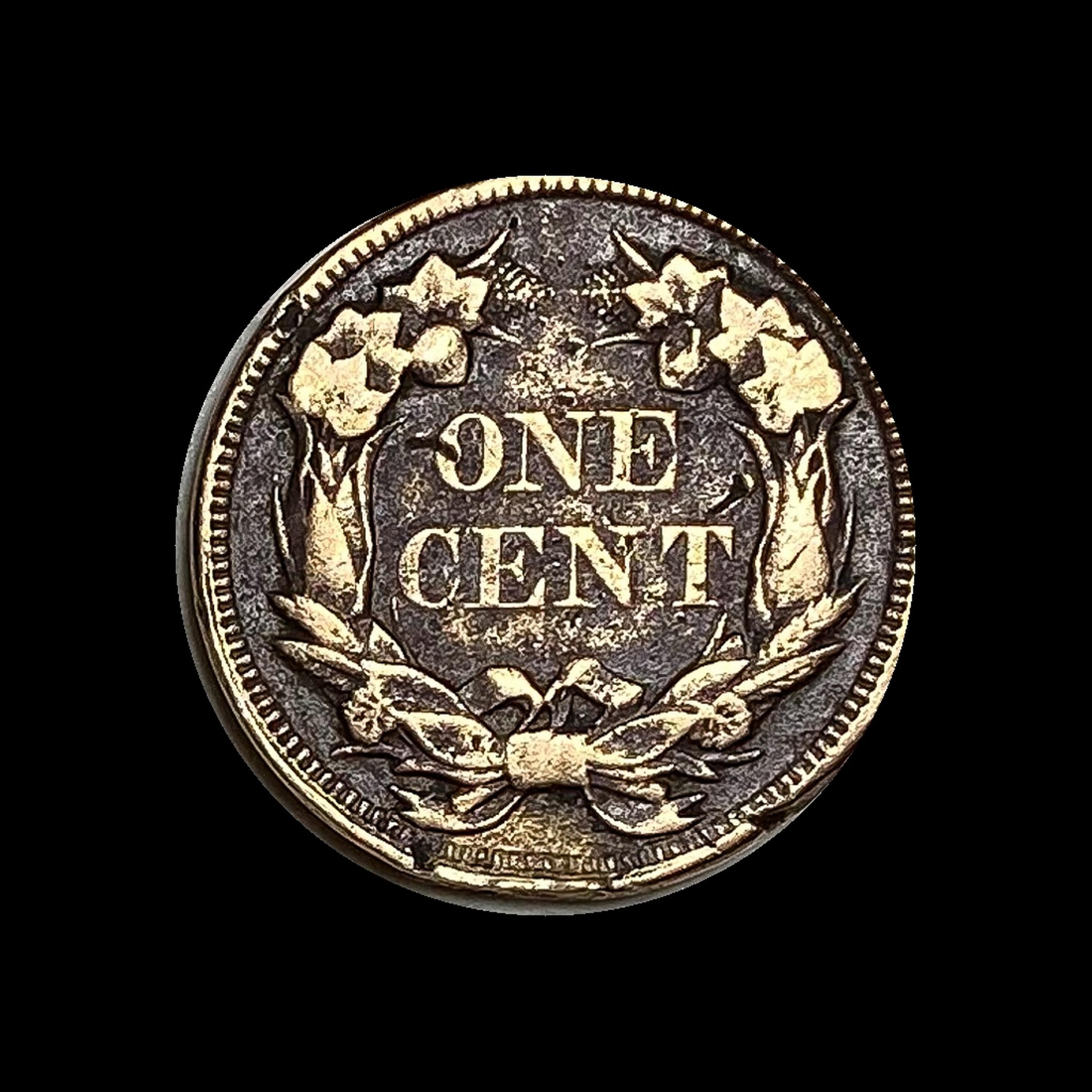1858 Copper-Nickel Flying Eagle Cent LIGHTLY CIRCULATED