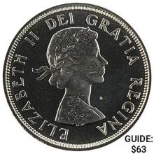 1964 Canada 0.6oz Silver Dollar UNCIRCULATED