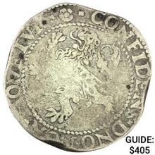 1598 Netherlands Silver Lion Dollar NEARLY UNCIRCULATED