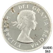 1958 Canada 0.6oz Silver Dollar UNCIRCULATED