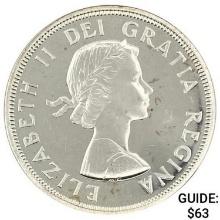 1964 Canada 0.6oz Silver Dollar UNCIRCULATED