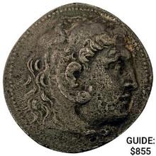 Macedon Alex. III 336-323 BC Silver Tetradrachm NEARLY UNCIRCULATED