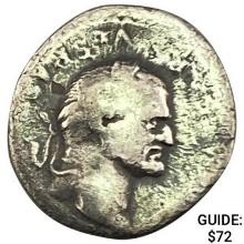 Roman Vespasian 69-79 AD Silver Denarius NEARLY UNCIRCULATED