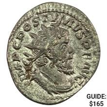 260-269 AD Romano-Gallic BI Double Denarius UNCIRCULATED