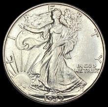 1939-D Walking Liberty Half Dollar UNCIRCULATED