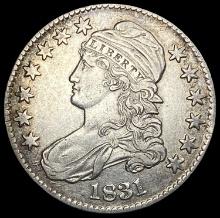 1831 Capped Bust Half Dollar CLOSELY UNCIRCULATED