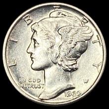 1929 Mercury Dime CHOICE BU
