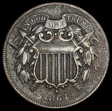 1864 Two-Cent Piece CLOSELY UNCIRCULATED