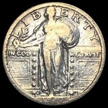 1927-S Standing Liberty Quarter NICELY CIRCULATED