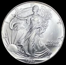 1994 American Silver Eagle SUPERB GEM BU