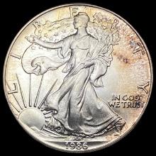 1986 American Silver Eagle SUPERB GEM BU