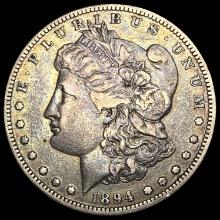 1894-S Morgan Silver Dollar NEARLY UNCIRCULATED