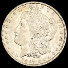 1897 Morgan Silver Dollar CHOICE AU CHOICE AU