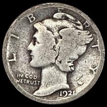 1921 Mercury Dime NICELY CIRCULATED NICELY CIRCUL