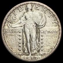 1917-S Standing Liberty Quarter CLOSELY UNCIRCULAT CLOSELY UNCIRCULATED