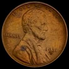 1931-S Lincoln Wheat Cent CHOICE BU CHOICE BU
