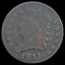 1811 Classic Head Half Cent NICELY CIRCULATED NICELY CIRCULATED