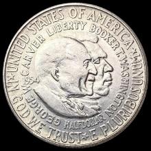 1954-S Washington Carver Half Dollar CLOSELY UNCIRCULATED
