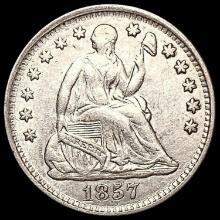 1857 Seated Liberty Half Dime CLOSELY UNCIRCULATED