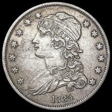 1835 Capped Bust Quarter CHOICE AU