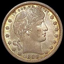 1899 Barber Quarter LIGHTLY CIRCULATED