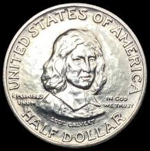1934 Maryland Tercentenary Half Dollar GEM BU