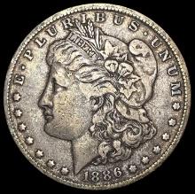 1886-O Morgan Silver Dollar LIGHTLY CIRCULATED