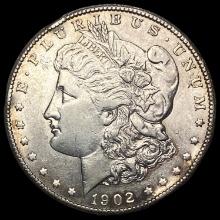 1902-S Morgan Silver Dollar CLOSELY UNCIRCULATED