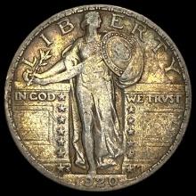 1920-S Standing Liberty Quarter LIGHTLY CIRCULATED