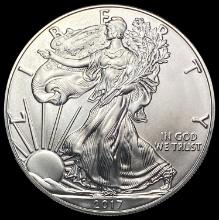 2017 American Silver Eagle SUPERB GEM BU