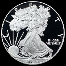 2014-W American Silver Eagle GEM PROOF