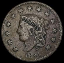 1834 Classic Head Large Cent NICELY CIRCULATED